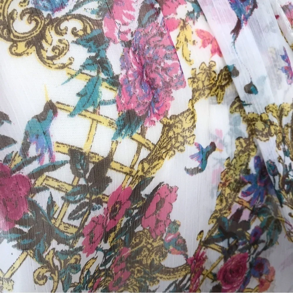 MAX EDITION Floral Lightweight Scarf NWT